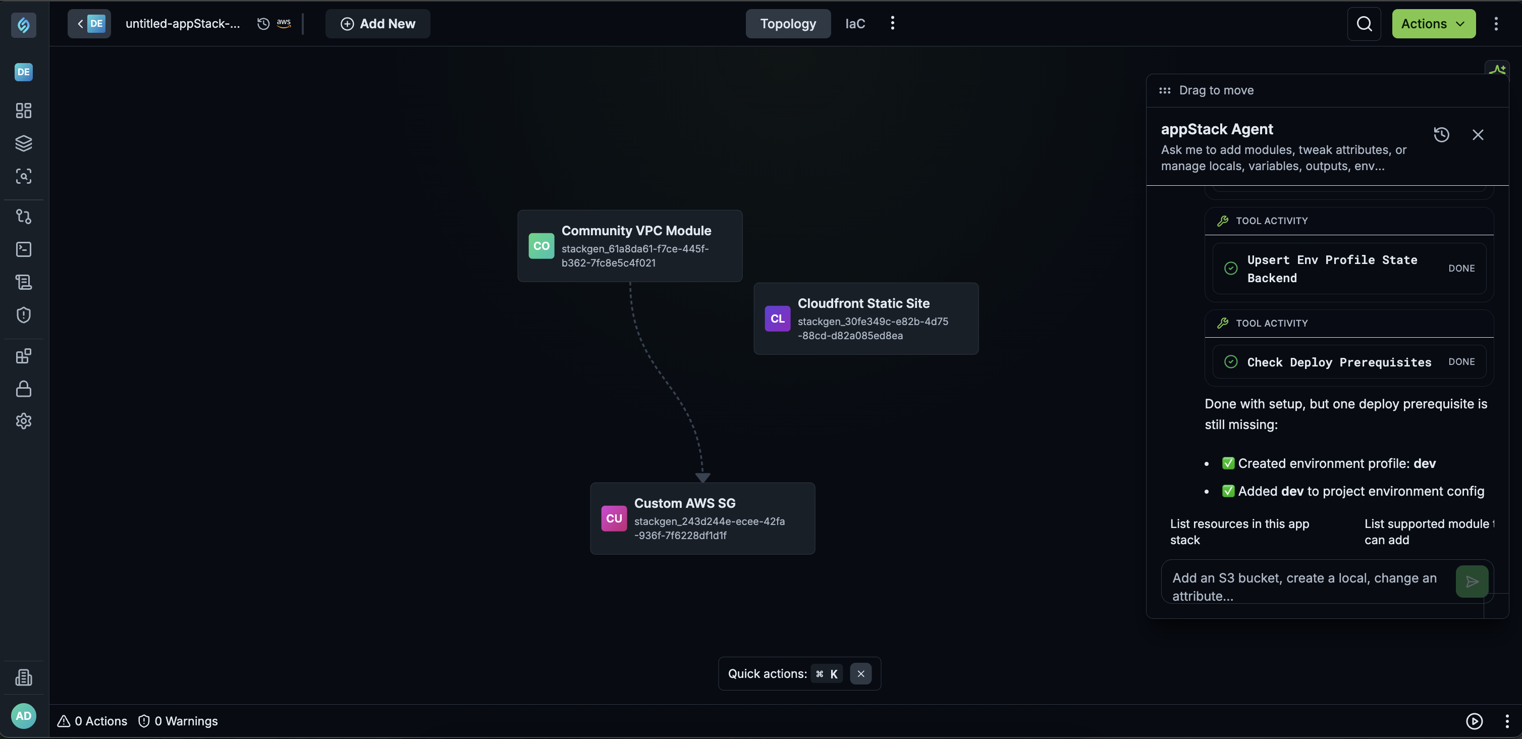 appStack Agent