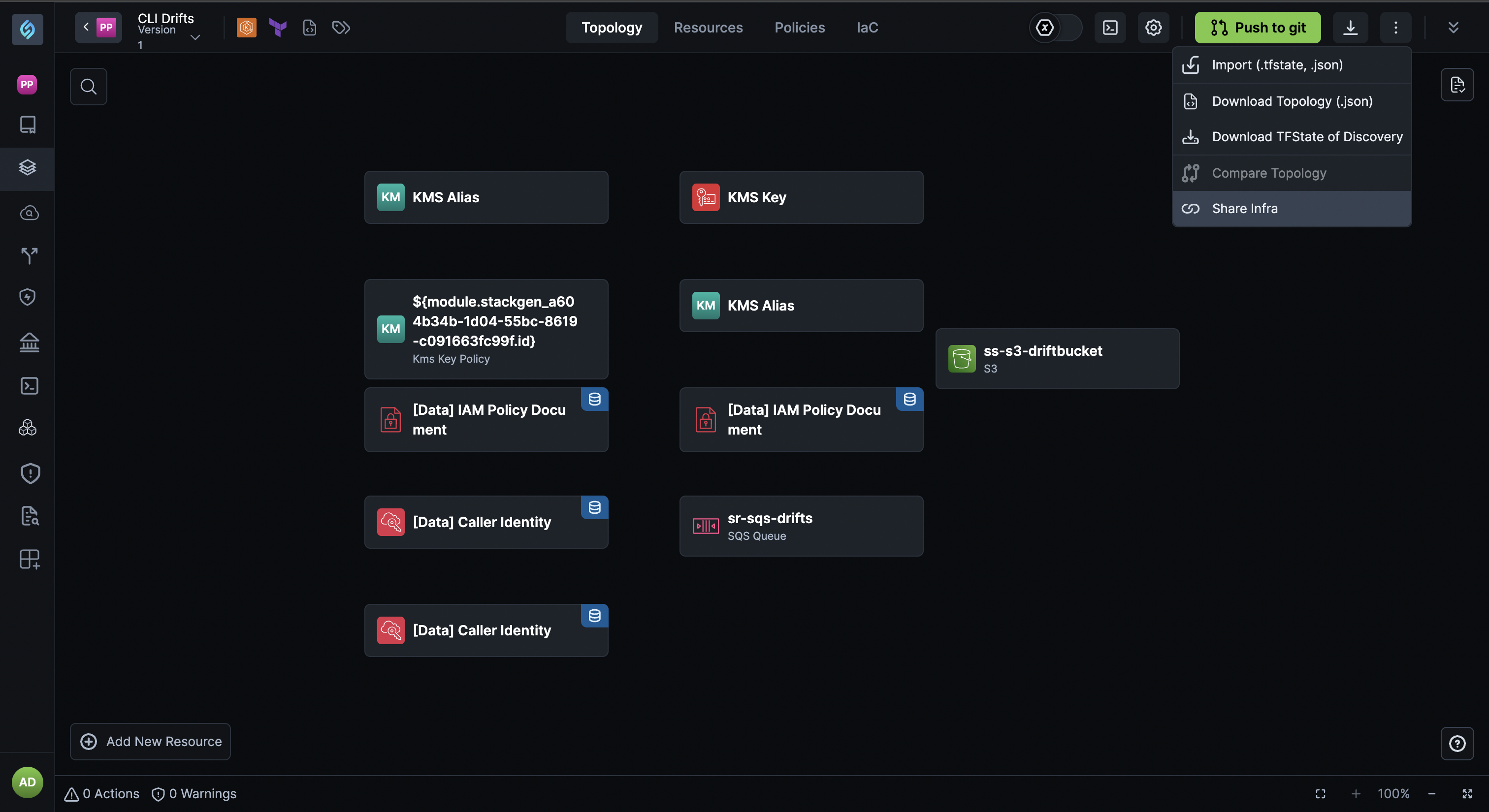 share infra cli