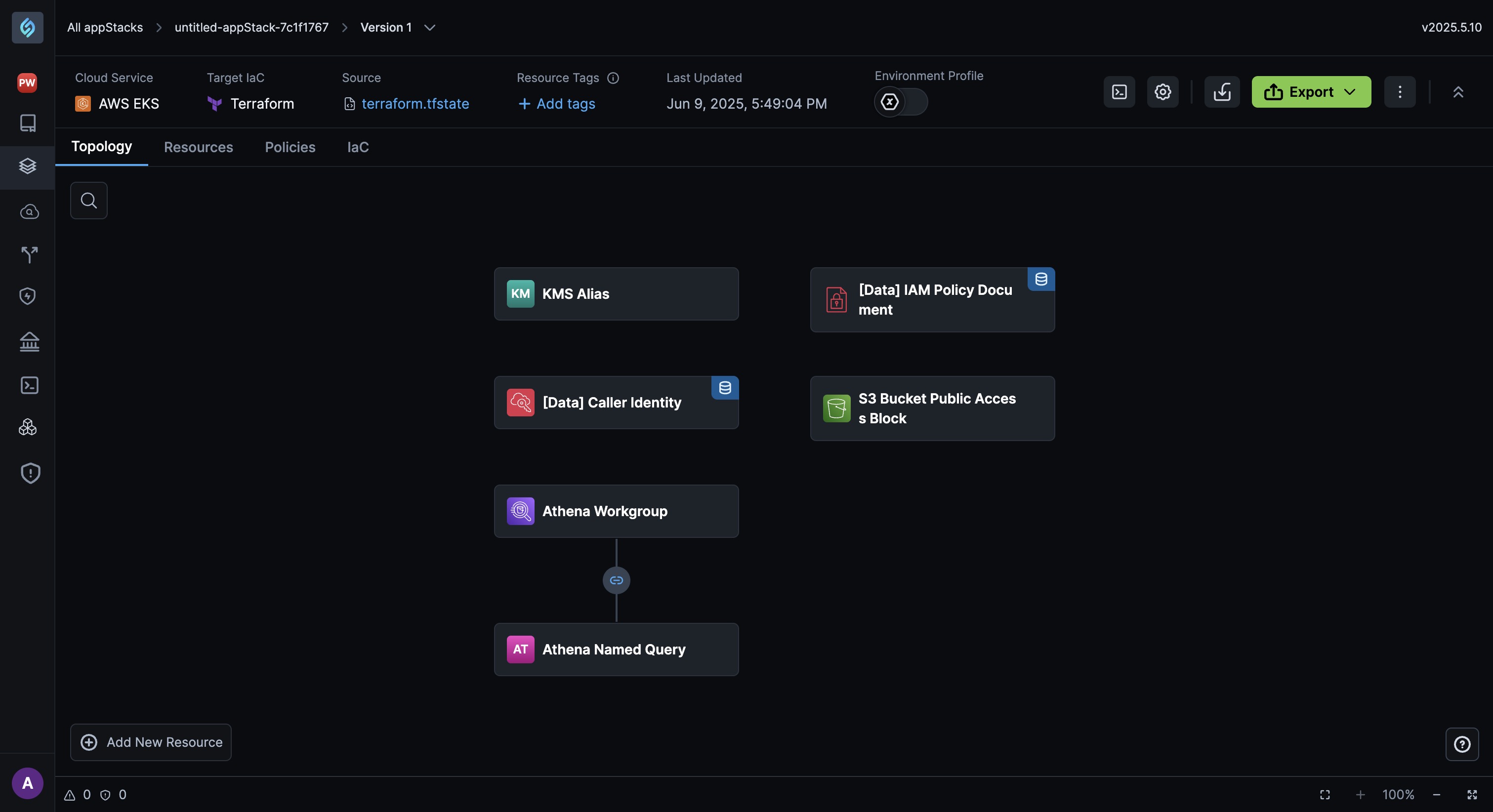 Discovery appStack