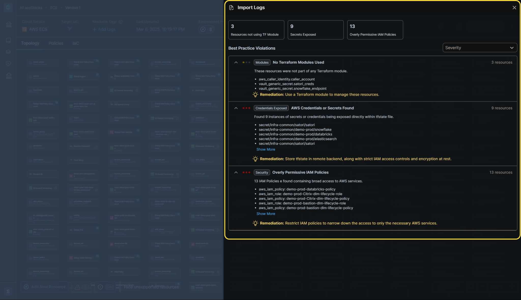 Import Logs