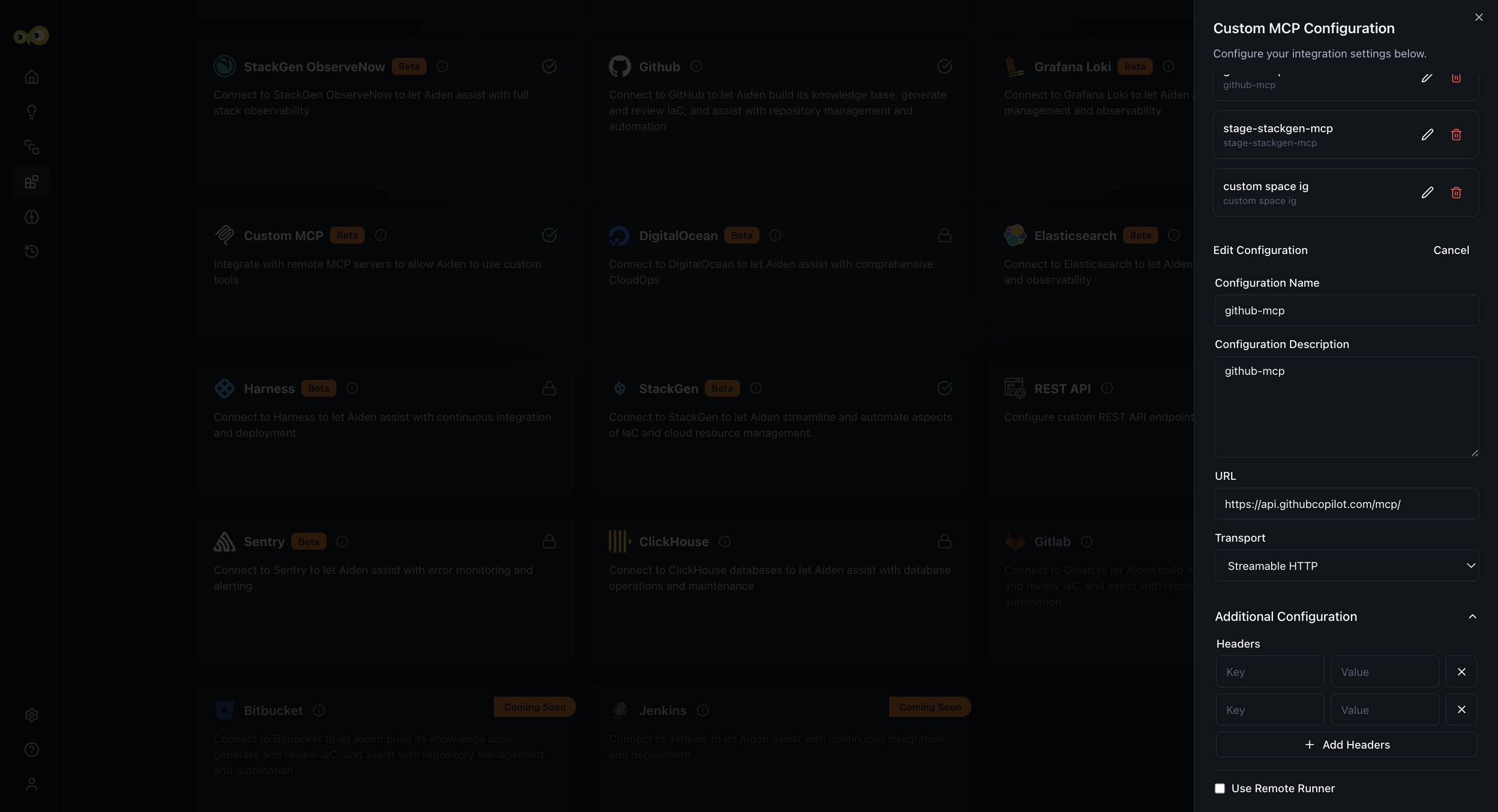 Configure Multiple MCP