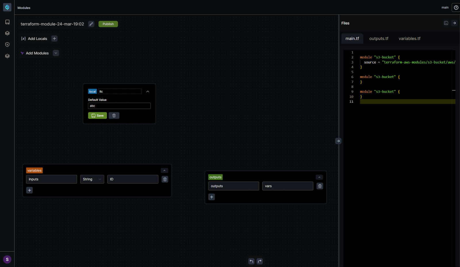 Module Editor