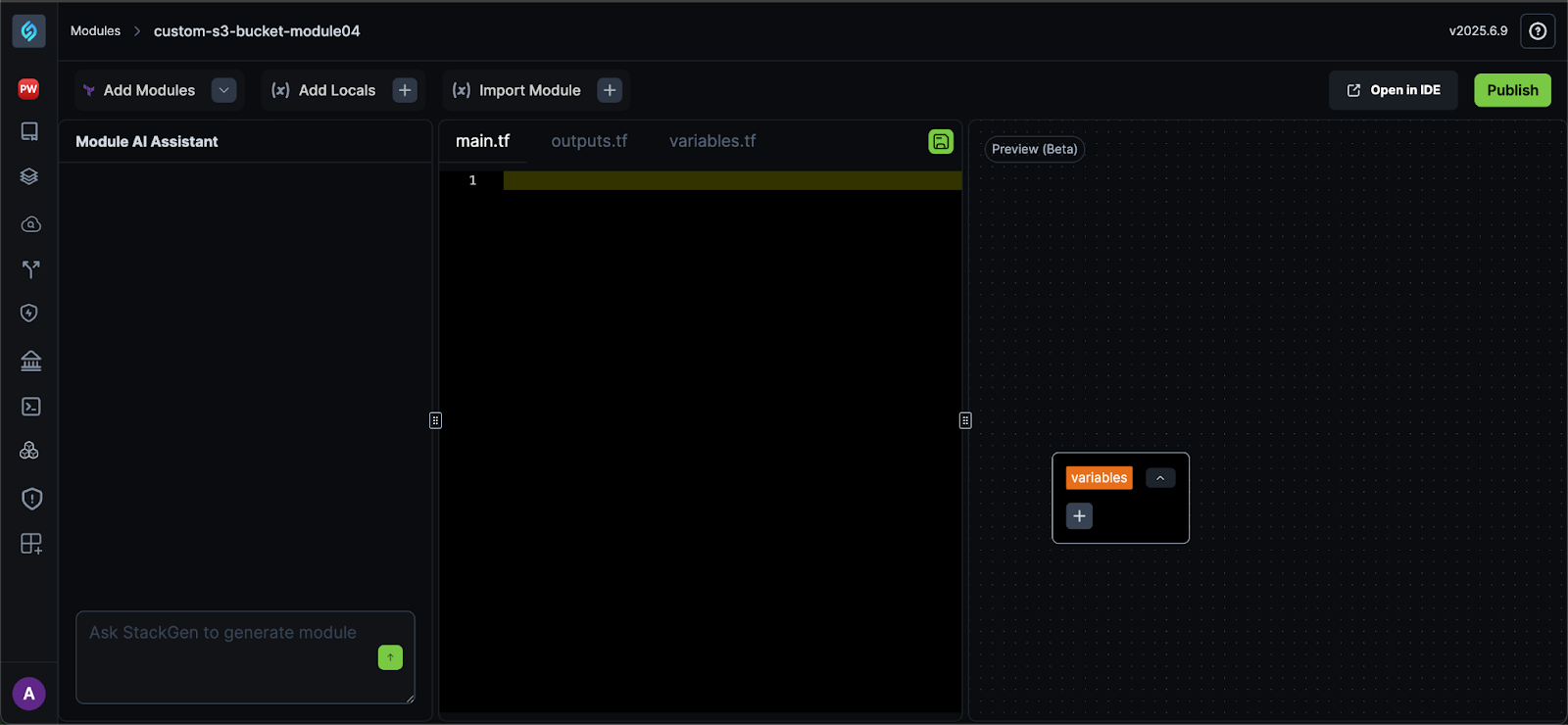 Module Editor
