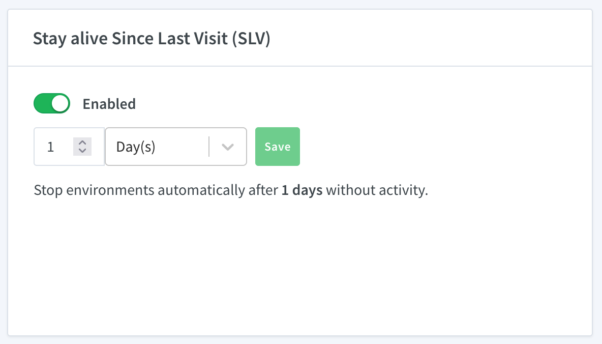 Shipyard Since Last Visit (SLV) timeout config