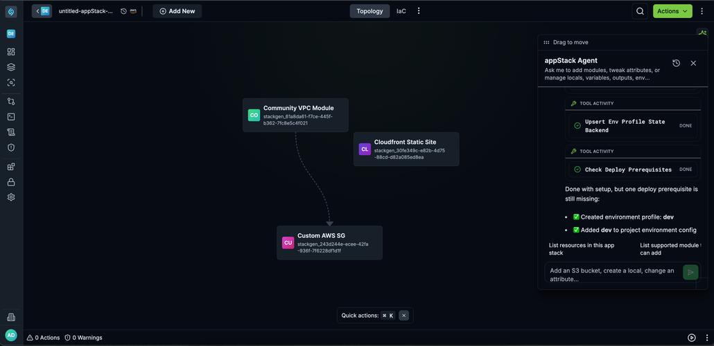 appStack Agent